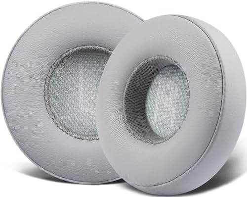 Transform Your JBL E35, E45, E45 BT, & Duet BT Headphones with SOULWIT Premium Replacement Ear Pads – Soft Protein Leather Cushions for Enhanced Comfort & Noise Isolation Foam for Immersive Sound Experience (Grey) – Effortless Installation & Stylish Design