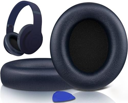 Elevate Your Audio Experience with SOULWIT Deep Brown Replacement Earpads for Beats Studio Pro Wireless Headphones – Luxurious Protein Leather Cushions with Advanced Noise Isolation Foam for Unmatched Comfort and Enhanced Sound Quality