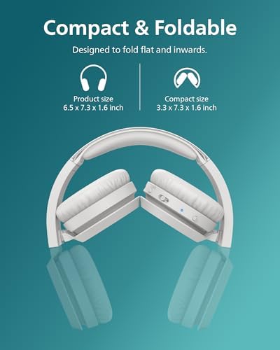 PHILIPS H4205 On-Ear Wireless Bluetooth Headphones – Unleash Your Music with Enhanced BASS Boost, 32 mm Drivers, and 29-Hour Battery Life – Lightweight Comfort and Fast Charging for All-Day Listening in Stylish Blue – Perfect for Commuting, Workouts, and Home Relaxation