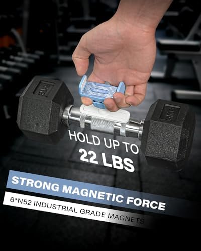 APPS2 Car Gym Magnetic Phone Holder – 360-Degree Adjustable Mount for Smartphones (4.7-6.5″) – Durable Alloy Base & Joint – Sleek Design for Enhanced Safety & Convenience on the Road – Optimal Viewing Angles for Navigation & Hands-Free Calls – Reliable Magnetic Grip for Secure Smartphone Support – Compact Gym Phone Accessory for Easy Installation & Use – Elevate Your Driving Experience with Robust Performance & Stylish Aesthetics