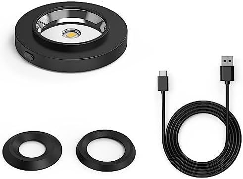 Rounkin Solar Watch Fast Charger – High-Efficiency Portable Solar Power Station for Casio, Citizen, Seiko, and Garmin Watches – Durable Metal Base, 9-Hour Auto Shut-Off Timer, Rapid Heat Dissipation for Optimal Performance and Eco-Friendly Charging Solutions