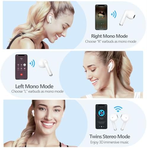 Transform Your Listening Journey with Air Pods Pro (2 nd Generation) – Premium Wireless Earbuds with Advanced Active Noise Cancellation, Unmatched 20+ Hour Playtime, USB-C Charging Convenience, and Effortless Bluetooth Connection for i OS & Android; Ideal for Music Enthusiasts and Active Lifestyles in a Stylish White Finish