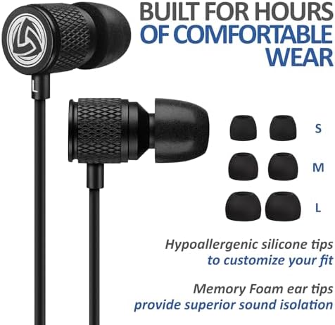 LUDOS Ultra Magnetic USB-C Earbuds for i Phone 16 & Samsung Galaxy – Superior Sound Performance with 5-Year Warranty, Ergonomic Comfort for All-Day Use, Tangle-Free Magnetic Design for Music and Calls – Sleek Black Finish