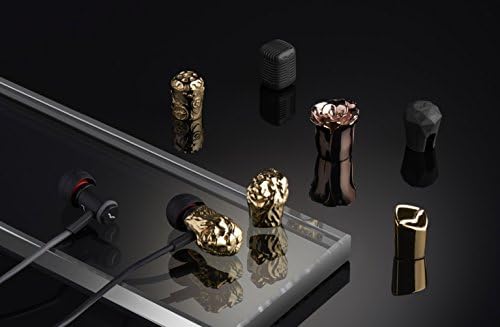 V-MODA Forza Hybrid Sport Earbuds – Premium In-Ear Headphones for Samsung & Android with 3-Button Remote, Noise Isolation & Sweat Resistance – Stylish Orange Accents for Active Lifestyles