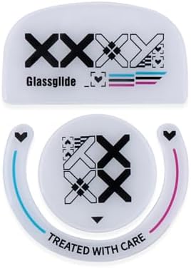 Transform Your Gaming with HUYUN Ultra Strong Glass Mouse Feet Skates for Logi G502 – Precision, Speed, and Effortless Gliding for Unmatched Performance! Enhance Your G502 Experience with Durable, Curved Edge Design for Reduced Friction and Superior Tracking in Competitive Play!