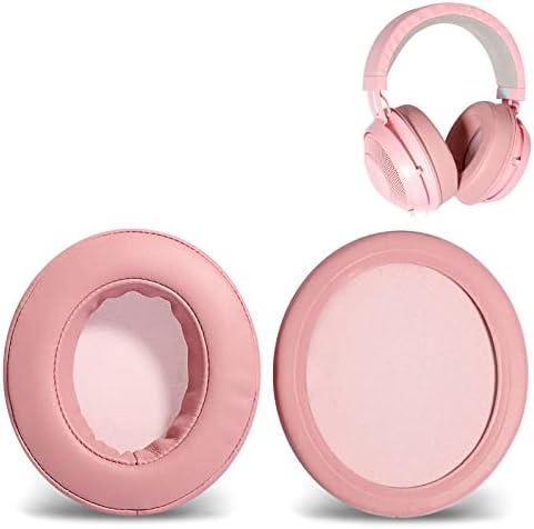 Revitalize Your Razer Kraken BT Kitty Edition: Premium Pink Protein Leather Replacement Earpads for Ultimate Comfort & Enhanced Listening Experience – Easy Installation & Stylish Upgrade for Wireless Headphone Enthusiasts