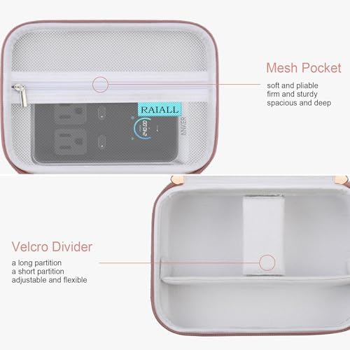 Premium Hard Case for Anker Prime 240 W & 160 W Charging Stations – Durable Travel Storage Bag with Multiple Compartments for USB Cables & Accessories – Sleek Black Design for Ultimate Protection & Organization