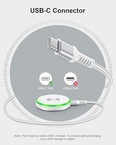Mag Safe Wireless Charger Pad with Stand – 15 W Fast Charging Magnetic Dock for i Phone 16/15/14, Google Pixel 9 Series, Samsung Galaxy S25/S24/S23, Air Pods, and Qi-Compatible Devices – Optimal Magnetic Alignment and Safety Features for Reliable Power Delivery