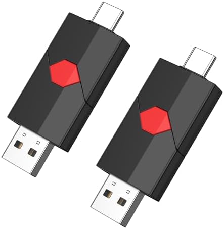 Revolutionize Your Data Storage with Aiibe 128 GB Dual Type-C & USB A Flash Drive – Perfect for i Phone 15 and More, High-Speed Transfers, Retractable Design, Ultimate Compatibility for On-the-Go Professionals