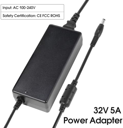 32 V 5 A Premium Power Adapter for Bluetooth Amplifiers – Reliable AC Supply for 2 Channel & 2.1 Home Audio Systems – SENYUANTAI High-Performance Audio Enhancement with Superior Sound Clarity and Safety Features