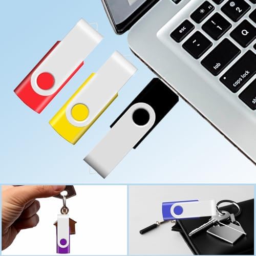 Maximize Your Storage Potential with the JBOS 10-Pack of 4 GB USB Flash Drives – Durable Swivel Design, Enhanced USB 2.0 Compatibility, Ideal for Documents & Multimedia, Sleek Black Finish with Label Sheets for Organization, Perfect for Students and Professionals
