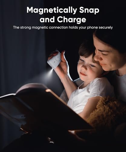 Ultra-Fast Magnetic Power Bank 12000 m Ah for Mag Safe Devices – Wireless Charger with Built-In Cables for i Phone 16 Series, 22.5 W Rapid Charging for On-the-Go Convenience and Seamless Compatibility with i Phone 15/14/13/12 Models – Sleek, Durable Design for Effortless Power Solutions