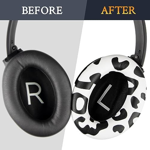 Transform Your Bose Quiet Comfort 45 & SE Headphones with Luxurious SOULWIT Replacement Earpads in Burgundy – Premium Soft Protein Leather Cushions for Unmatched Comfort and Superior Sound Isolation, Perfect for Long Listening Sessions and Easy Installation