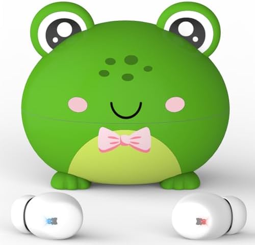 Kids Cat-Inspired Bluetooth Earbuds with Safe Volume Control – IPX6 Waterproof Design, 30-Hour Playtime, Touch Control & Noise Isolation – Perfect Wireless Headphones for Children’s Outdoor Fun and Daily Listening