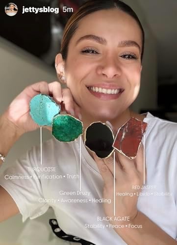 Transform Your Mobile Experience with CRYSTALFY White Clear Quartz Druzy Crystal Phone Grip – Versatile Kickstand & Unique Gemstone Top for i Phone, i Pad, Kindle & More – Handcrafted Natural Accessory with Enhanced Adhesion and Customizable Design – Perfect for Style, Functionality, and Gifting