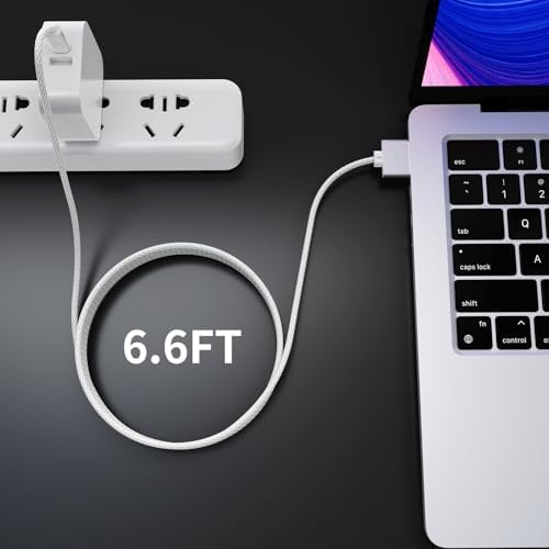 140W USB-C to Magnetic 3 Cable, Compatible with MacBook Pro (14/16-inch, 2023/2021)，MacBook Air 2022 M2, MacBook Pro 2023 M2 Pro & Max 14″ 16″ – 6.6ft – Enhanced Compatibility and Speed