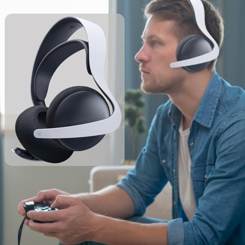 Transform Your Gaming Experience with GEVO Premium Mesh Ear Cushions for Play Station Pulse Elite Wireless Headset – Unmatched Comfort and Enhanced Sound Isolation for Ultimate Immersion, Perfectly Designed for Sony PS Pulse Elite Headphones