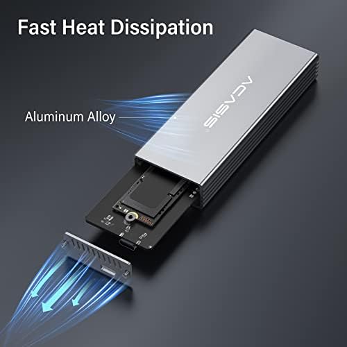 Transform Your Mac Book Air with ACASIS USB C 3.0 SSD Enclosure for 2010-2011 Models – Ultimate Upgrade for Narrow Apple Flash SSDs, M.2 NVMe Compatible, Lightning-Fast Data Transfer, Portable and Easy Installation for Enhanced Performance and Storage Capacity