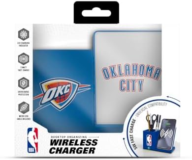 SOAR Smart Wireless Charger & Stylish Desktop Organizer – Fast 10 W Charging for Qi-Enabled Devices, Clutter-Free Workspace Solution with Built-in Storage and Safety Features