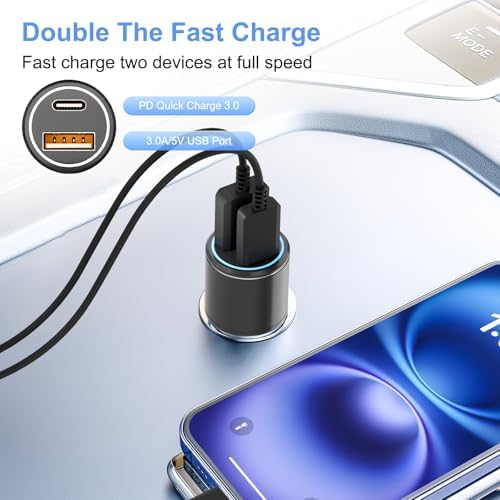 Samsung 25 W Super Fast Charger Type C Kit – Ultimate USB C Wall & Car Charging Solution for Galaxy S25/S24/S23/S22/Plus/Ultra/FE/Note 20/10/A71 with 2 Durable 6.6 ft Cables for Rapid Power Delivery and Versatile Compatibility