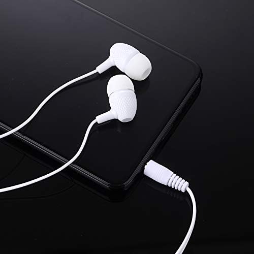 Bulk School Earbuds Headphones – 100 Pack HY400 Black – Premium Quality Audio for Classroom Learning – Comfortable & Durable Earphones for Kids, Teens, and Adults – Versatile Compatibility for Enhanced Educational Engagement