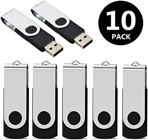 High-Speed Aiibe 64 GB USB Flash Drive 10-Pack | Reliable USB 3.0 Thumb Drives for Effortless Data Transfer | Ideal Storage Solution for Home, Office & Education | Versatile Memory Stick Set with Enhanced Compatibility