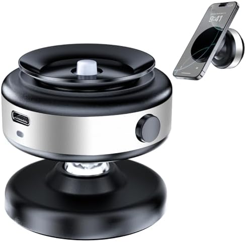 Innovative 2025 Magnetic Suction Phone Holder | Retractable Hands-Free Car Mount | Ultra-Stable Adjustable Stand for Vehicles, Mirrors & Gym | Universal Compatibility for Smartphones | Effortless Storage & Portability | Durable Design for Mobile Convenience