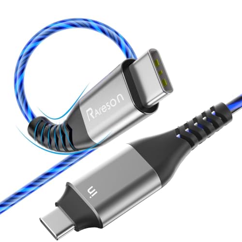 Experience unparalleled charging efficiency with our 6 ft USB C to USB C Cable, featuring a striking LED indicator for enhanced visibility. Designed specifically for the i Phone 15 series, Mac Book Air/Pro, and Samsung Galaxy S23/S22, this 60 W/3 A fast charging cable ensures rapid power delivery without compromising on style. The vibrant purple hue not only adds a personalized touch but also makes it a standout accessory in your tech collection. Crafted from high-quality materials, this durable cable is built to endure everyday use while keeping your devices tangle-free. Perfect for home, office, or on-the-go, elevate your charging game with a reliable solution that combines performance, aesthetics, and versatility. Upgrade today for a seamless charging experience across all your USB-C enabled devices.