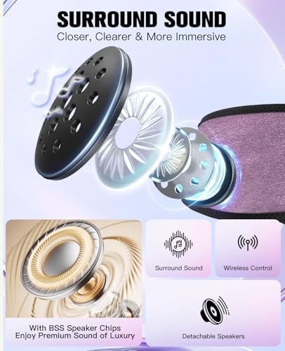 Bluetooth 5.4 Wireless Sleep Headphones: Ergonomic Multi-Functional Headband & Eye Mask for Ultimate Comfort – Perfect for Side Sleepers, Travelers, and Fitness Lovers – Enhance Relaxation and Performance Anywhere, Ideal Tech Gift for Music and Yoga Enthusiasts