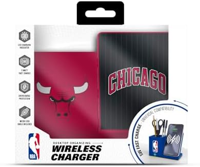 SOAR Smart Wireless Charger & Stylish Desktop Organizer – Fast 10 W Charging for Qi-Enabled Devices, Clutter-Free Workspace Solution with Built-in Storage and Safety Features