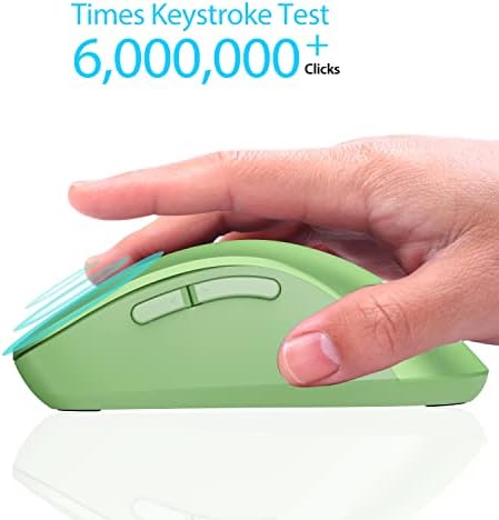 Upgrade Your Workflow with the Memzuoix 2.4 G Wireless Mouse – Ergonomic and Portable 1400 DPI USB Mouse for Laptop, PC & Desktop | 5 Customizable Buttons for Ultimate Control | Ideal for Professionals and Casual Users Alike