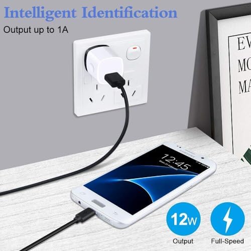10-Pack USB Wall Charger Adapters – Efficient 1 A/5 V Fast Charging Blocks for i Phone 11 Pro Max to 16 & Samsung Galaxy S20 Ultra to S24 – Compact, Durable, and Travel-Friendly Power Solutions for All Your Devices