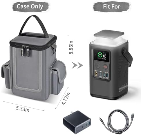 Anker Power Bank Soft Storage Bag – 60,000 m Ah Capacity, Lightweight Protective Case for Cables & Accessories, Stylish Green Design, Ideal for Outdoor & Travel Charging Solutions