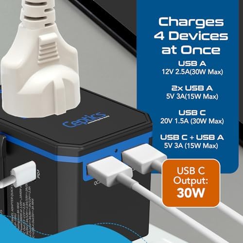 Compact Dual USB Travel Adapter for Effortless Charging in Australia, New Zealand, and China – Essential Type I Plug for Phones, Tablets, and Cameras – Quick Charge Capability with Universal Compatibility for Hassle-Free Global Adventures