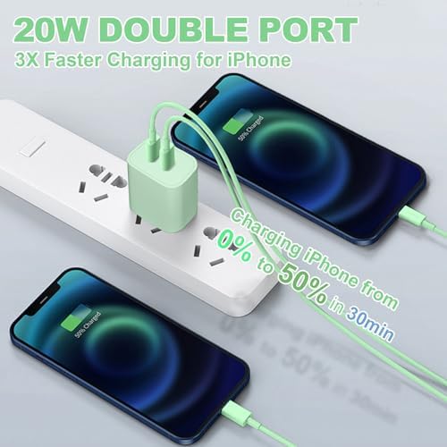 Experience Rapid Charging with the 40 W Dual Port USB-C Wall Charger for i Phone 16 Series – Includes 6 FT USB-C to C Cable for Ultimate Flexibility – Charge Two Devices at Once with Cutting-Edge Safety Features – Ideal for Home, Office, and Travel – Fully Compatible with i Phone 16, 15, 15 Plus, 15 Pro, and 15 Pro Max – Optimize Your Power Needs with Superior Efficiency and Convenience!