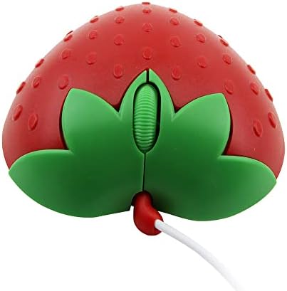 Charming Heart-Shaped Wired Mouse in Vibrant Red – Perfectly Portable USB Optical Mini Mouse for Kids and Adults, Silent Operation, 800 DPI Precision for Effortless Navigation – Ideal Gift for Creative Minds and Everyday Use