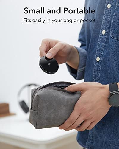 ESR Mag Safe 15 W Wireless Charger – Dual USB-C Charging Pad for i Phone 16 Pro Max, 16 Pro, 16, 16 Plus, 15, 14, 13, 12, and Galaxy S25 – Sleek Desert Titanium Finish – Effortless Magnetic Alignment for Air Pods Pro/3/4 – High-Speed Charging & Enhanced Device Compatibility