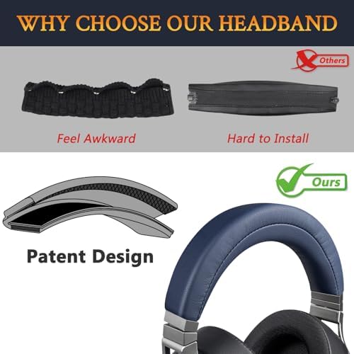 Revolutionize Your Gaming Comfort with SOULWIT Protein Leather Headband Cover for Corsair Virtuoso RGB Wireless XT SE – Stylish White & Grey Design for Enhanced Cushioning and Durability – Easy Installation Replacement Pad for Ultimate Headset Performance and Aesthetic Upgrade