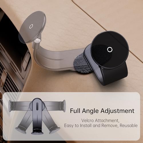 Experience Ultimate Convenience with the pzoz Mag Safe Car Mount – Adjustable Magnetic Dashboard Holder for i Phone 12 to 16 Pro Max – Secure, Stylish, and Hands-Free Navigation Solution for Modern Drivers