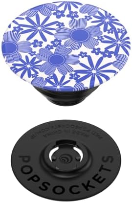 Magnetic Pop Grip for Mag Safe – Elegant Enamel Rose Noir | Multifunctional Phone Stand with Secure Grip & Customizable Swappable Top | Effortless Hands-Free Viewing Kickstand | Wireless Charging Compatible Accessory for Enhanced Smartphone Usability