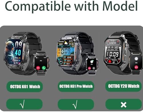 Magnetic USB Smartwatch Charger for OCTDG K61 & K61 Pro – Fast Charging Solution with Robust Build and Effortless Connectivity for Optimal Performance and Convenience