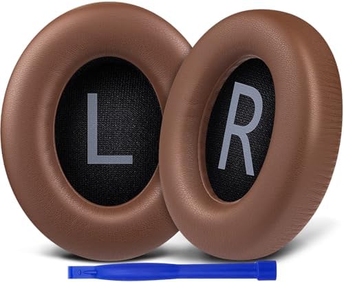 Upgrade Your Bose 700 Headphones with SOULWIT Luxurious Replacement Earpads – Premium Protein Leather & High-Density Foam for Optimal Noise Isolation and Comfort – Stylish Purple-Black Design Perfect for Audiophiles & Casual Listeners