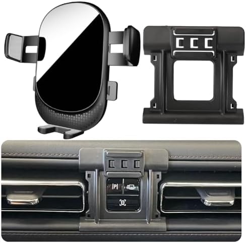 Car Phone Holder for Lincoln Nautilus Auto Accessories [Only for 2021-2023 Nautilus] [Auto Lock Hands Free Cell Phone Mount Car fits for iPhone & All Smartphones] – Enhanced Compatibility and Speed