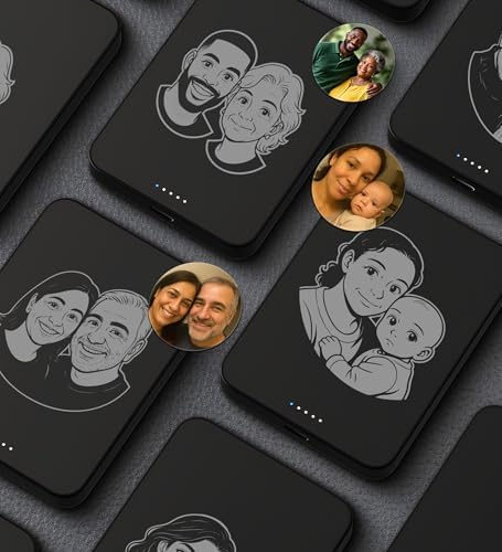 Ultra-Slim Infina Core Mag Safe Battery Pack – 5000 m Ah Fast Charging Power Bank for i Phone 12/13/14/15/16/Pro/Max/Plus – 20 W USB-C Input/Output – Wireless Magnetic Charger for Effortless Connectivity and Enhanced Performance