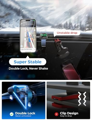 LISEN 2-in-1 Mag Safe Car Mount Charger: Fast Wireless Charging & Magnetic Holder for i Phone 12-16 & Apple Watch – Ultimate Convenience for On-the-Go Power Solutions Enhance your driving experience with the LISEN 2-in-1 Mag Safe Car Mount Charger, engineered for efficiency and style. This innovative accessory integrates a powerful 18 W wireless charger with a secure magnetic phone holder, perfect for keeping your i Phone (models 12-16, including Pro Max and Plus) and Apple Watch charged simultaneously. The robust magnetic grip ensures your devices stay stable even on bumpy roads, providing a hands-free navigation experience. Designed to fit seamlessly into most car air vents, this sleek charger not only simplifies your charging routine but also keeps your dashboard clutter-free. Built from high-quality materials, the LISEN car mount is both durable and easy to maintain, making it an essential addition to your car accessories. Elevate your on-the-go lifestyle with this fast, reliable charging solution that combines functionality and modern aesthetics.