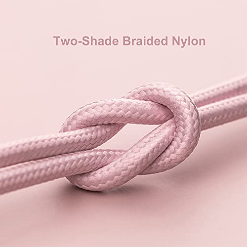 Fast Charging Nylon Braided i Phone Charger Cable – 3-Pack, 3 FT MFi Certified Lightning Cords for i Phone 14/13/12/11 Pro Max/XR/XS/X/8/7/Plus/6 S, i Pad, i Pod, and Air Pods – Enhanced Durability and Compatibility for Optimal Performance