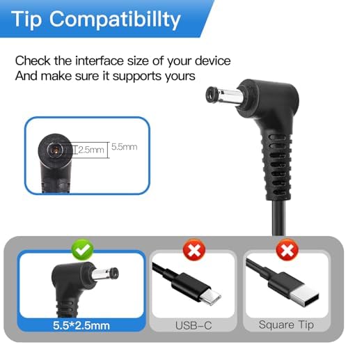 Ultra-Powerful 180 W AC Charger for MSI Gaming Laptops – 19.5 V, 9.23 A – Versatile Compatibility with Multiple Models, Rapid Charging Technology, Comprehensive Safety Features, CE/FCC/ROHS Certified – Perfect Replacement for GS60, GS70, GT60, GT70, GS63, GE72 & More – Elevate Your Gaming Performance with Dependable and Efficient Power Solutions – Includes Essential Power Cord and 30-Day Money-Back Satisfaction Assurance