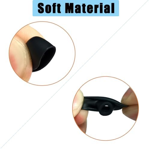 Premium Foam Ear Tips for Sennheiser Momentum True Wireless 2 – Memory Foam Replacement Tips for Optimal Sound Isolation & Comfort – Compatible with CX400 BT & CX True Wireless Models – 3 Pairs in LMS Black – Enhanced Fit for Extended Use & Easy Installation