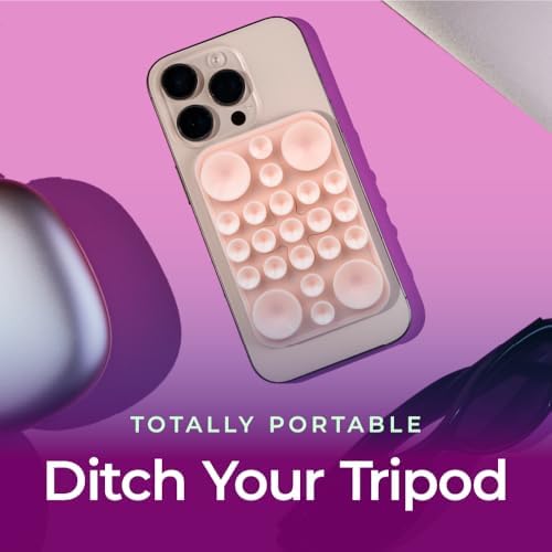 Revolutionary Magnetic Suction Phone Mount for Seamless Content Creation and Fitness | The Clingy Thingy – Mag Safe Compatible Holder for i Phone 16/15/14/13/12 in Elegant White/Green – Experience Unmatched Hands-Free Versatility with Superior Grip and Ultra-Portable Design