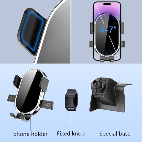 Transform Your Toyota Camry with a Custom 360-Degree Car Phone Holder for 2021-2024 Models – Ultimate Dashboard Mount for Seamless Navigation and Hands-Free Communication – Durable, Tool-Free Installation, and Universal Smartphone Compatibility